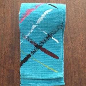 Aqua Paint Dipped Wrap/Belt